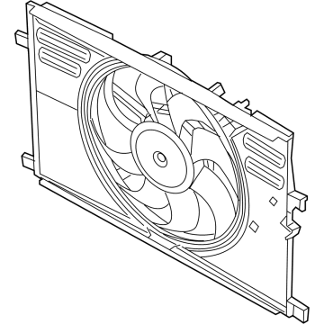 Jeep 68461973AA Module - Radiator Cooling