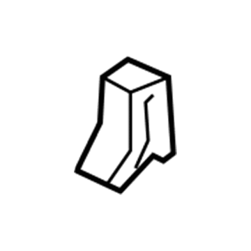 Dodge 52029082AB Lower Shroud Clip