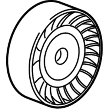 Dodge 5281301AA Idler Pulley