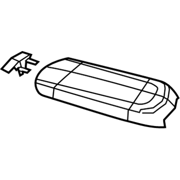 2008 Dodge Avenger Armrest - 1GQ581DBAA