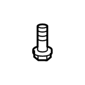 Mopar 6104218AA Stabilizer Bar Bolt, Rear