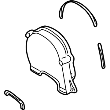 Chrysler Timing Cover - MD378731