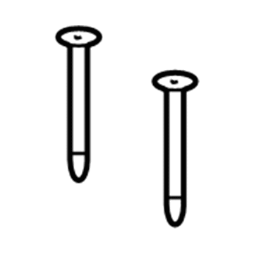 Jeep 6508611AA Side Rail Screw