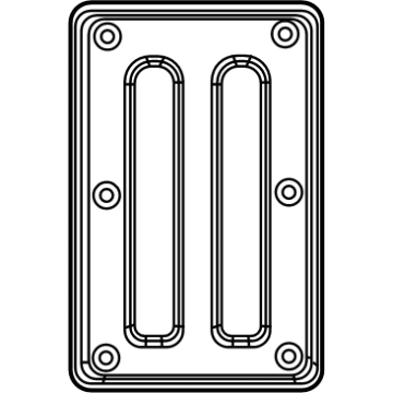 Mopar 68278014AA Access Cover, Rear Passenger Side