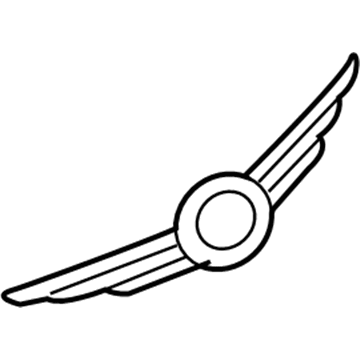 Chrysler PT Cruiser Emblem - 5288986AA