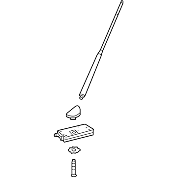 2003 Dodge Sprinter 2500 Antenna - 5139883AA