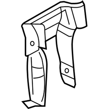 Dodge MR320513 Instrument Panel Reinforcement