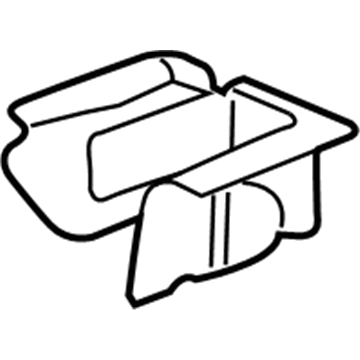 Chrysler 4814123AJ Console Bracket