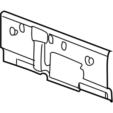 Dodge 5GR33XDHAF Rear Trim Panel