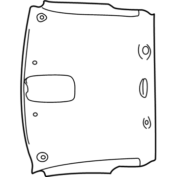 Dodge 1CR86BD1AA Headliner