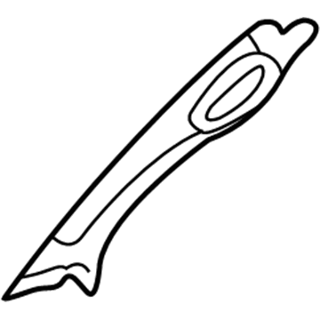 Dodge 1TE75TL2AA Windshield Trim