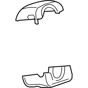 Dodge 5GE09BD1AD Upper Shroud