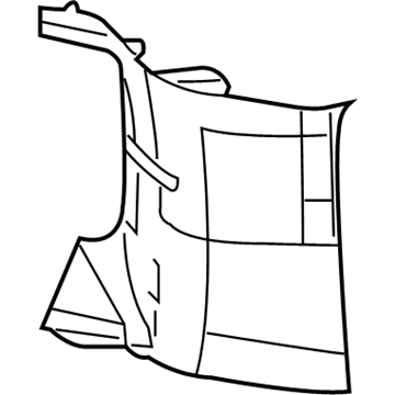 Jeep 1AX78HDAAE Upper Quarter Trim