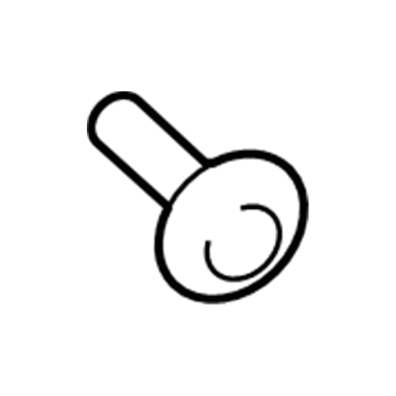 Dodge 6508181AA Fender Liner Screw