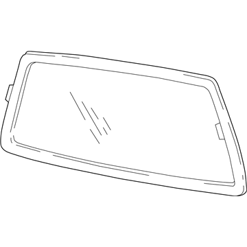 Dodge 55277241AI Back Glass