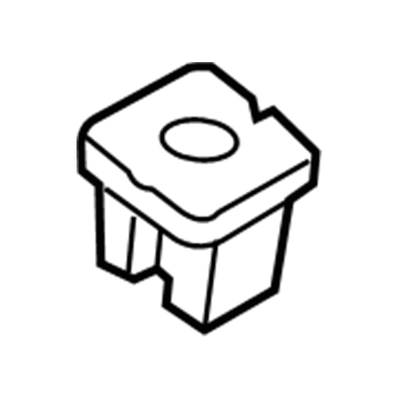 Ram 6509432AA Roof Lamp Assembly Nut