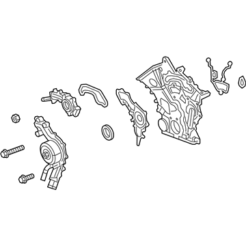 Chrysler 5184495AO Front Cover