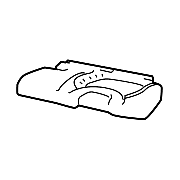 Jeep 68193953AB Seat Cushion Pad