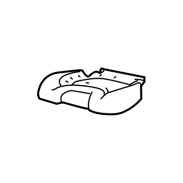 Jeep 68193954AB Seat Cushion Pad