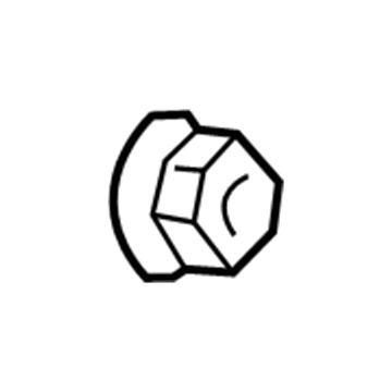 Dodge 6101694 Passenger Air Bag Nut