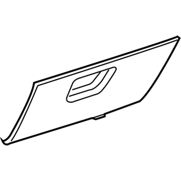 Dodge 1JF18BD1AA Glove Box Door