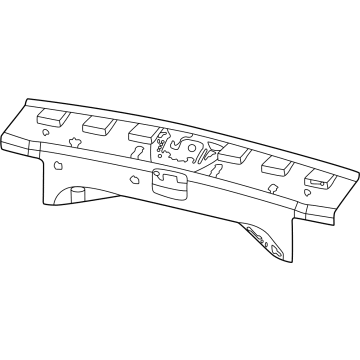 Mopar 68551932AB Panel - Rear Closure 68551932AB Mopar Panel - Rear Closure Illustration 1 of 1