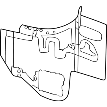 Jeep 68459554AB Reinforcement Reinforcement Plate