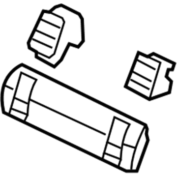 Chrysler 5KQ46BD1AD Bezel