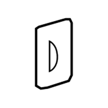 Chrysler 5KR77BD1AA Fuse Box Door