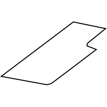 Jeep 68358435AA Trunk Mat