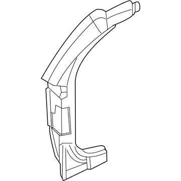 Mopar 55364577AA Opening Panel, Rear Driver Side