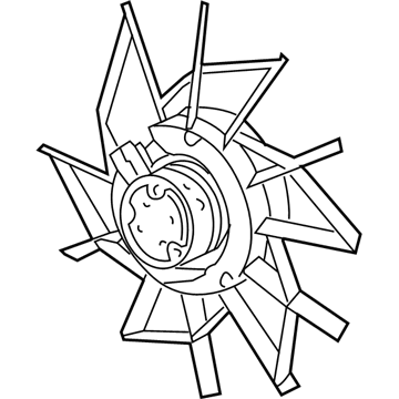 Dodge 68031871AA Fan - Cooling
