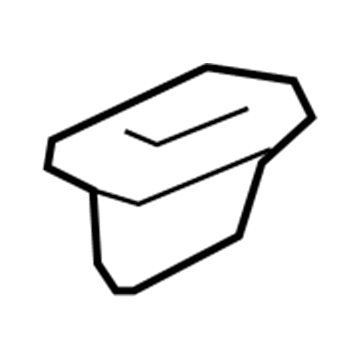 Chrysler 6505670AA Scuff Plate Nut