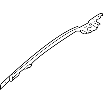 Dodge 4860564AC Inner Reinforcement