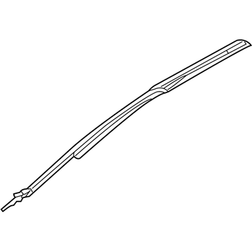 Dodge 4860566AA Inner Windshield Pillar