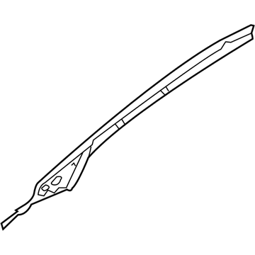 Dodge 4860562AB Windshield Pillar Reinforcement