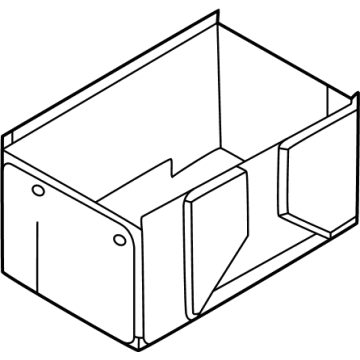 Dodge 68256562AA Battery Cover