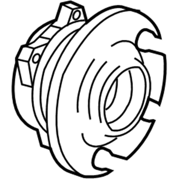 Dodge 5181925AC Hub & Bearing