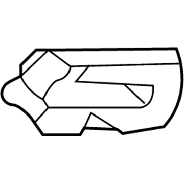 Chrysler 4805394AA End Cap