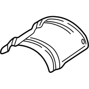 Chrysler 4878869AB Heat Shield