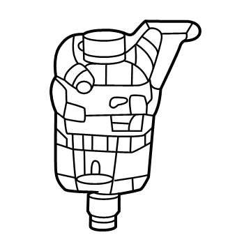 Jeep Wagoneer L Coolant Reservoir - 68425480AA