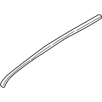 Jeep 55360176AE Roof Molding