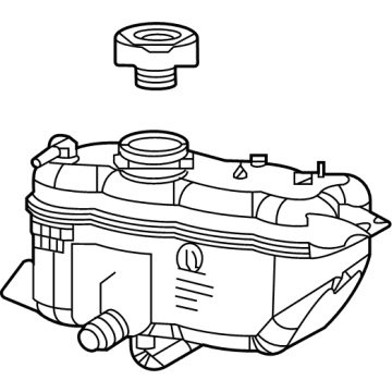 Jeep Grand Cherokee Coolant Reservoir - 68379825AC