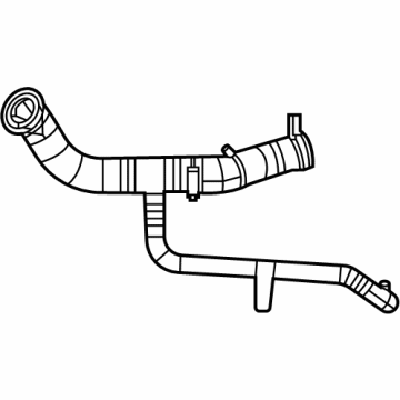 Jeep 68381316AB Upper Hose