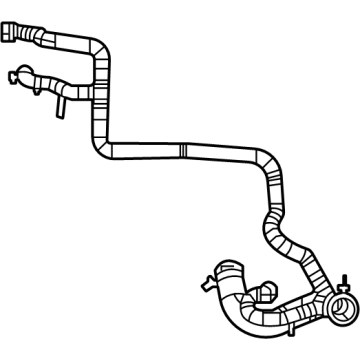 Jeep 68381317AB Lower Hose