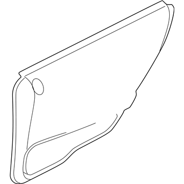 Chrysler LR041D5BC Door Trim Panel