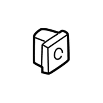 Chrysler 6505325AA Door Trim Panel Nut