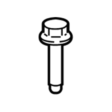 Jeep 6510189AA Resonator Bolt