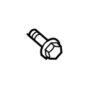 Dodge 6034395 Retractor Assembly Upper Bolt