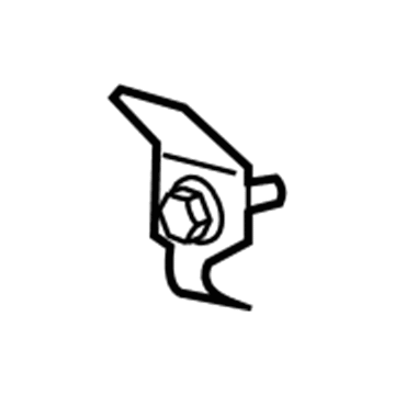 Dodge 55361135AA Child Seat Bracket Anchor Plate